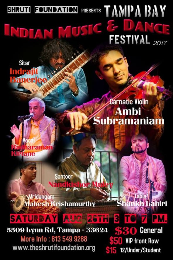 Indian Music & Dance flyer